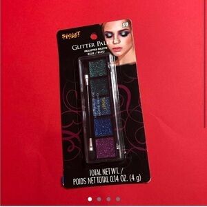 Glitter makeup pallet from spirit Halloween​​​​​​​​​​​​​​​​​​​​​​